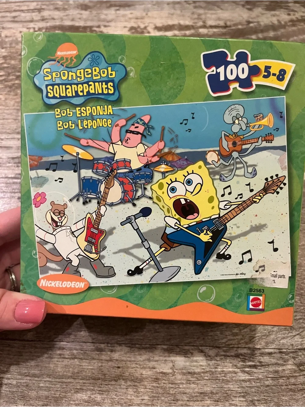 Nickelodeon SpongeBob SquarePants Kids Puzzle - complete
